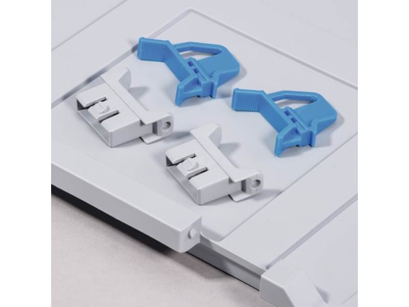 ALLIT 456785 Scharnierverschluss  blau passend für Scharnierdeckel