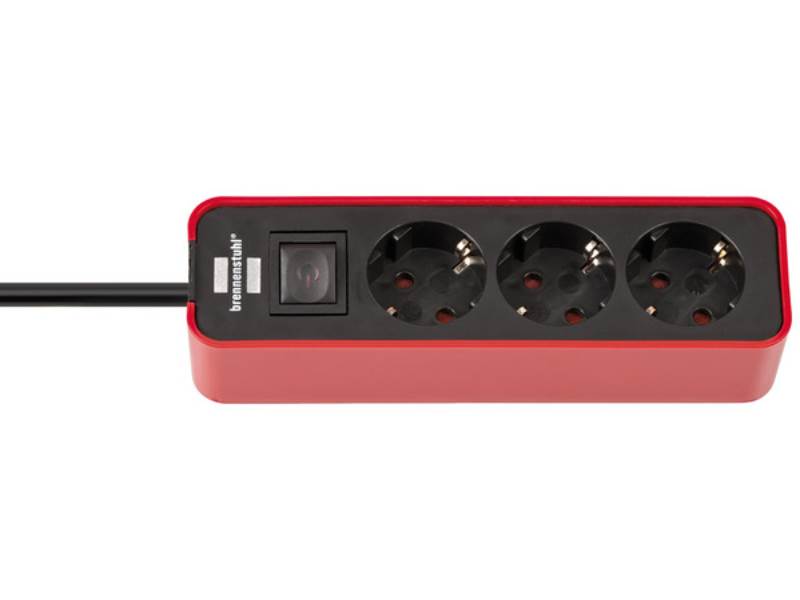 BRENNENSTUHL 1153230070 Ecolor 3fach Ecolor-Steckdosenleiste