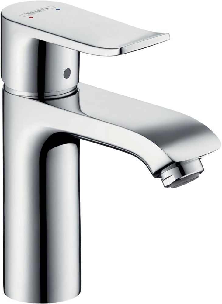HANSGROHE 31084000 Einhebel-Waschtischmischer METRIS 110 chrom DN 15 ohne Ablauf