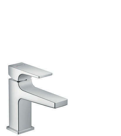 HANSGROHE 32500000 Einhebel-Waschtischmischer METROPOL 100 chrom DN 15 mit Push-