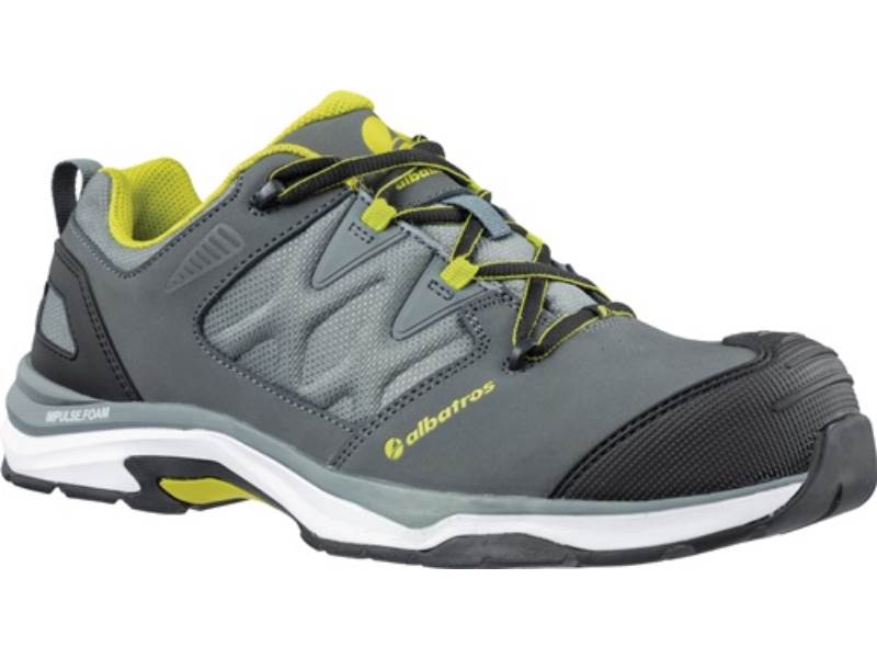 ALBATROS 646210824000047 Sicherheitsschuh ULTRATRAIL GREY LOW Größe 47 W. 8/11 g