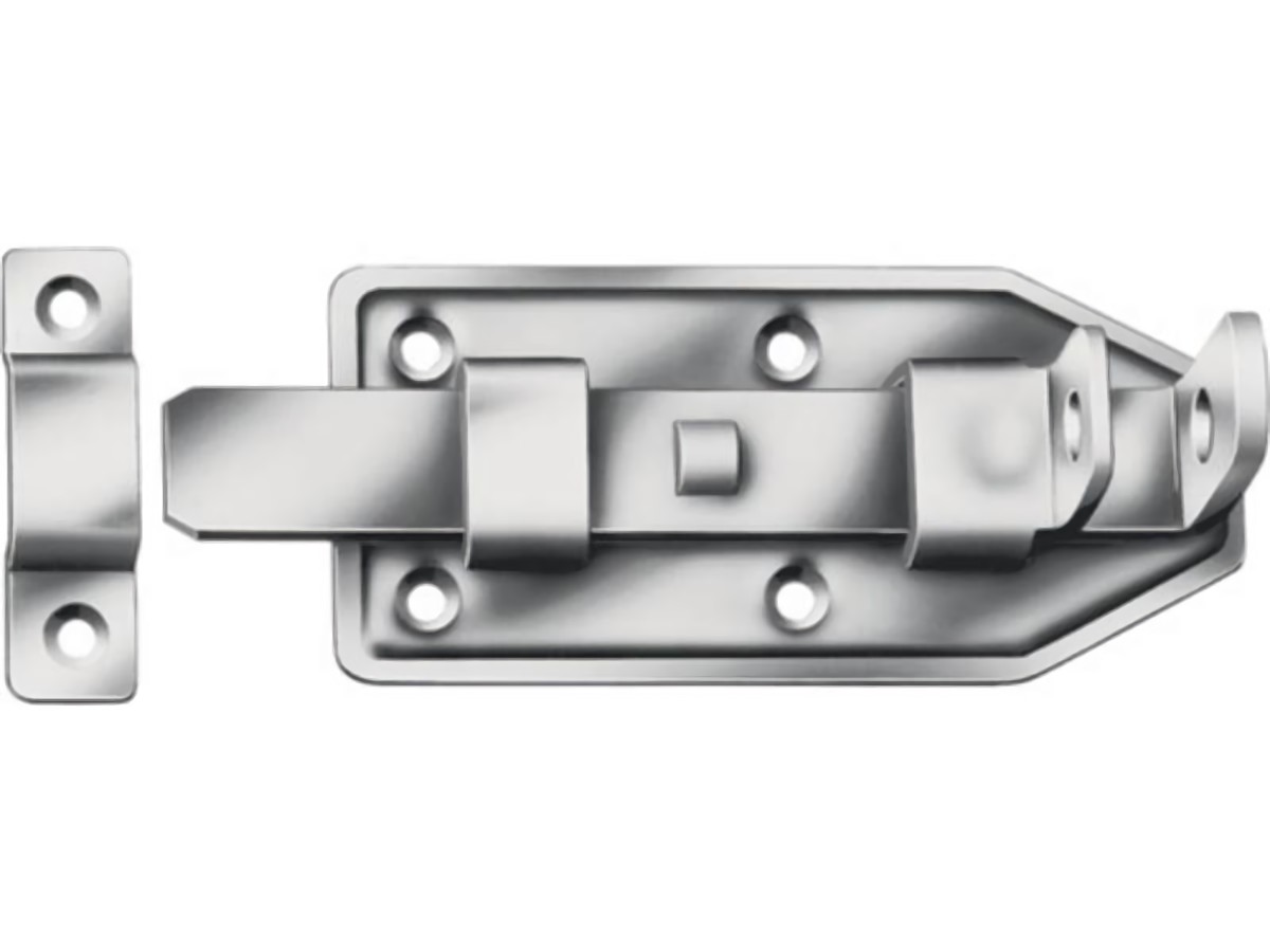 VORMANN 010105120 Türriegel  Länge 120 mm Breite 56 mm Edelstahl