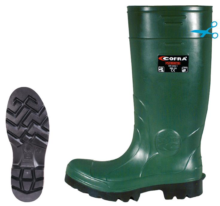 Gr .41 *REGGIO* PU-STIEFEL grün *REGGIO*  PU boots