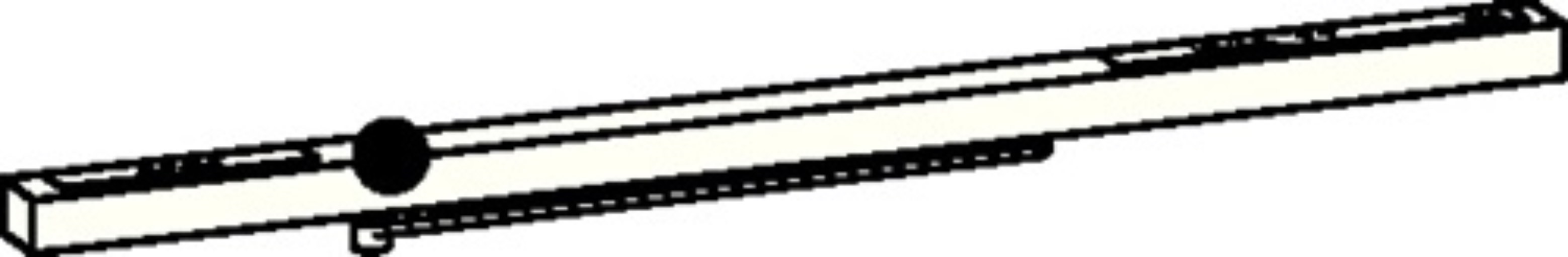 DORMAKABA 64070001 Gleitschiene G-EMR für TS 93 silber elektromechanisch