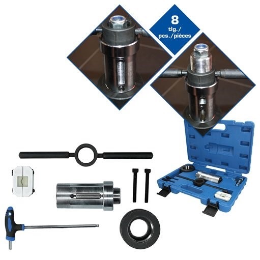 Brilliant Tools  BT651100 Montagewerkzeug für Stoßdämpfer mit Zuganschlagsfeder,