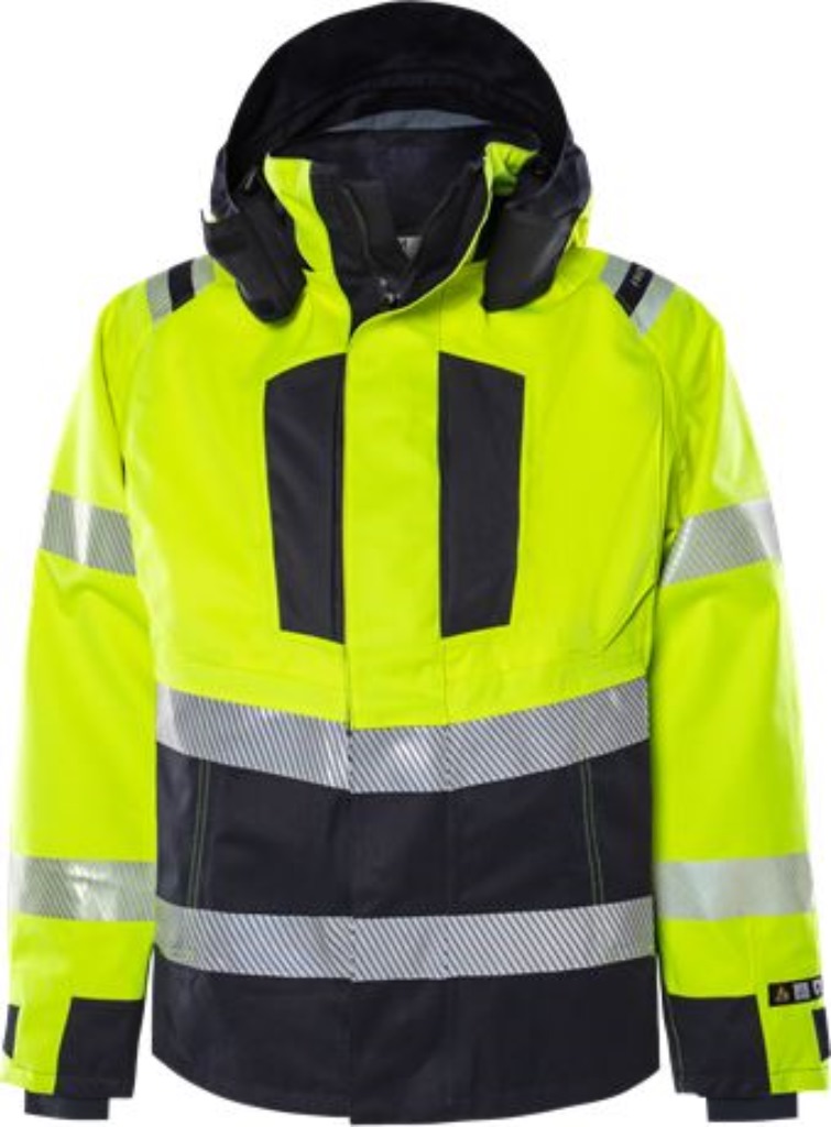 Fristads Kansas 134416-171 Flamestat Airtech Jacke 4525 ATHR Gr.S Warnschutz-Gel