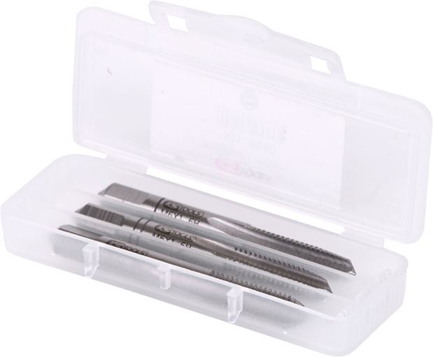 KS Tools 331.0060 HSS Handgewindebohrer-Satz M, M6x1, 3-tlg.