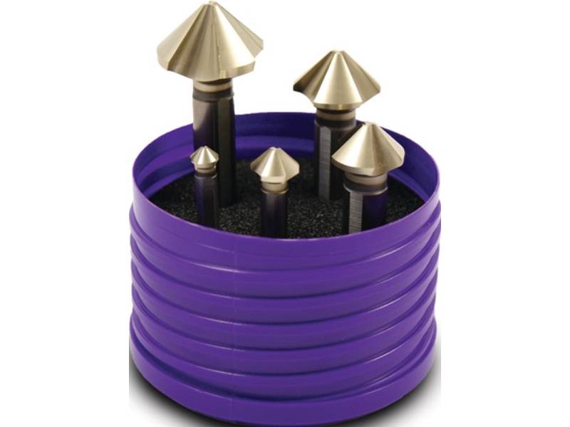 BECK 30897967 Kegelsenker-Satz DIN 335 C 90 ° EUC 6,3-25 mm HSS spezial 3-Fläche