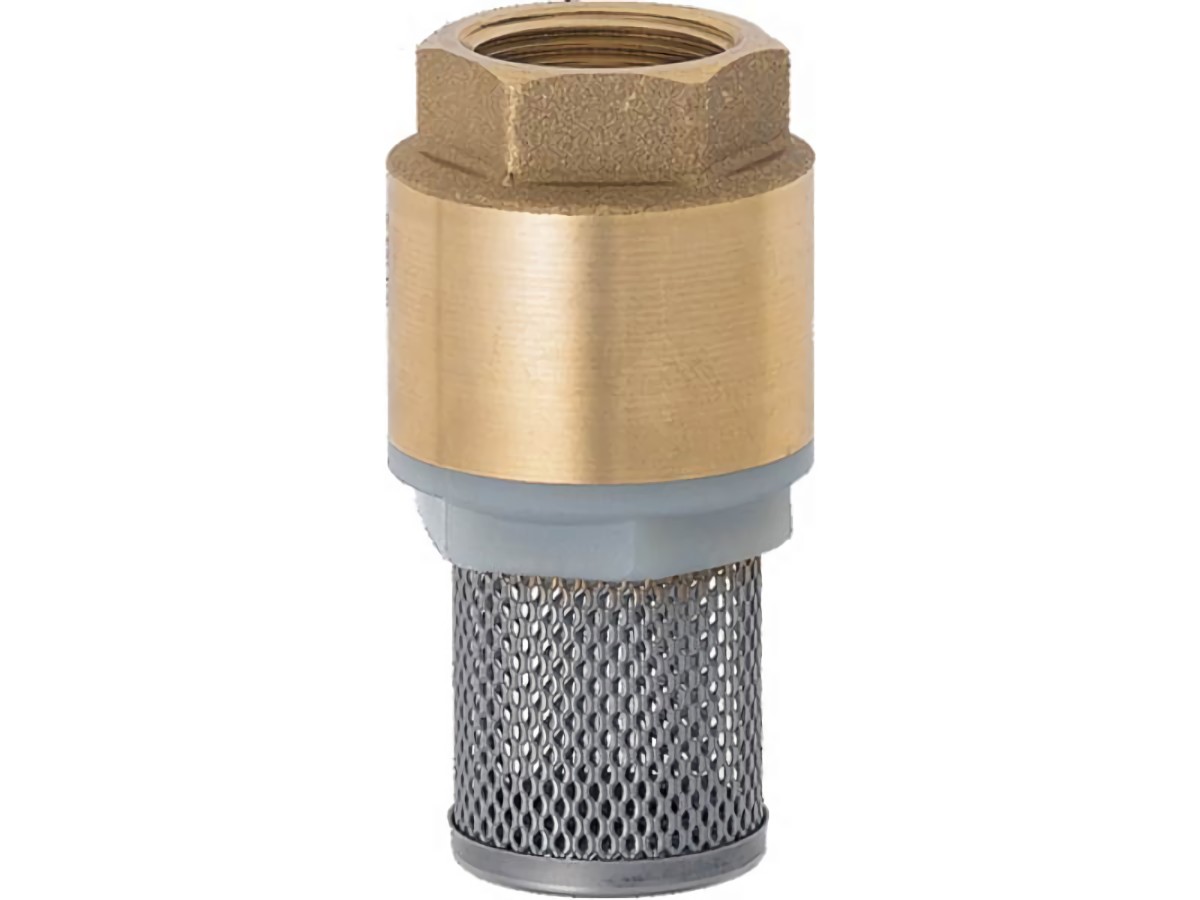 GEKA 16.1694 Fußventil GEKA Messing/Chromstahl Innengewinde 1 ''