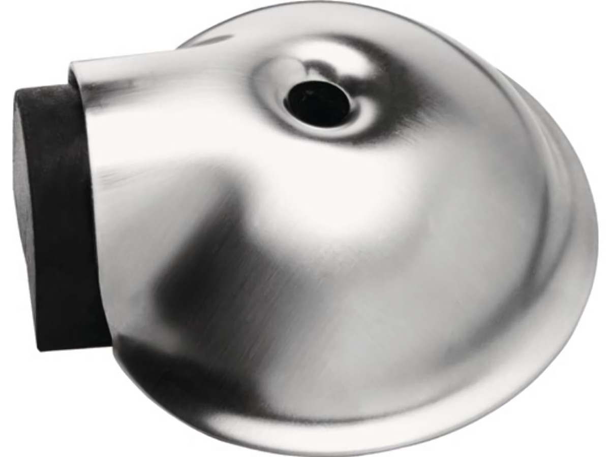 INTERSTEEL 0035.442100 Türpuffer  Ø 66 mm Höhe 22 mm Edelstahl matt Dübelmontage