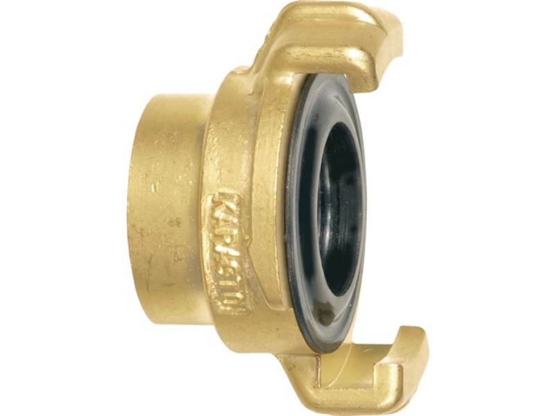 GEKA 08.1110 Gewindestück GEKA Messing Innengewinde 1/2