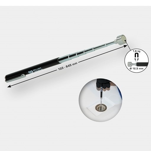 Brilliant Tools  BT115900 Teleskop-Magnetheber