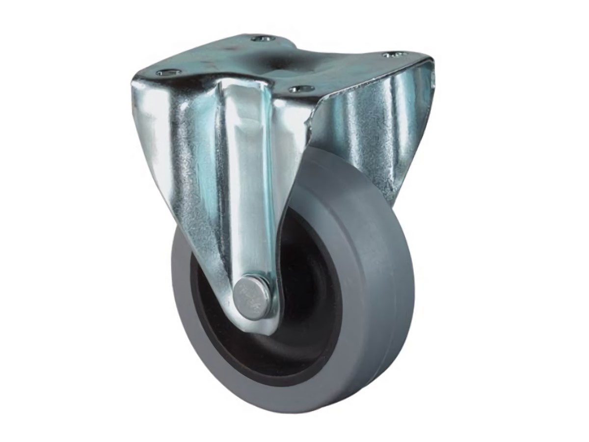 BS ROLLEN A210.A80.050 Bockrolle  50 mm 35 kg Gummi 47 x 47 mm Kunststoff