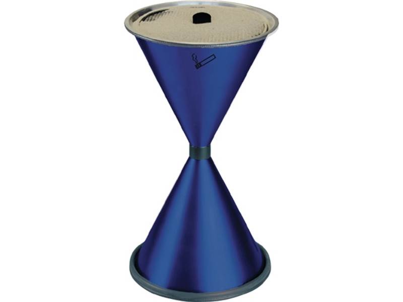 TKG 350015 Standascher  D405xH770mm blau Stahlblech