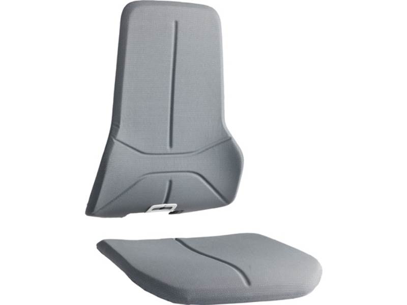 BIMOS  Wechselpolster Supertec-Gewebe grau f.Sitz u.Rückenlehne BIMOS  für Arbei