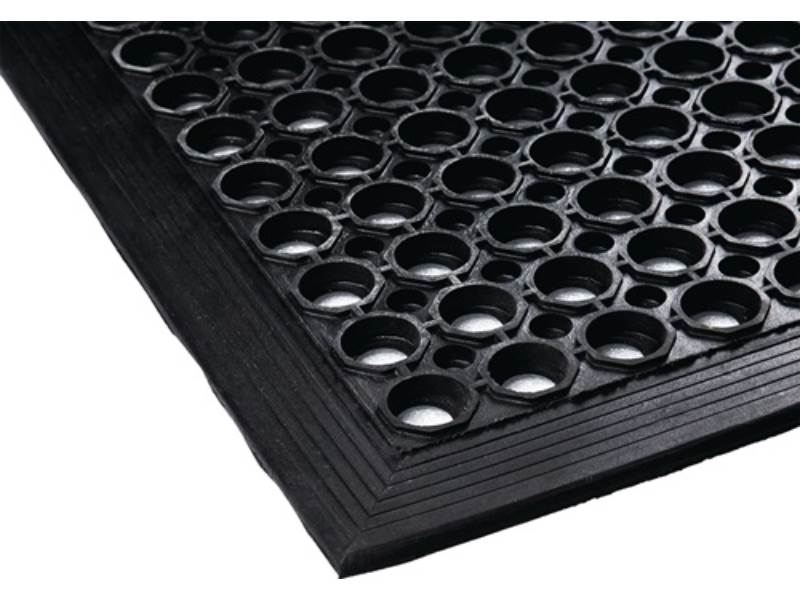 ARBON 1071509 Anti-Ermüdungsmatte  Breite 0,9 m Länge 1,5 m Dicke 12 mm schwarz