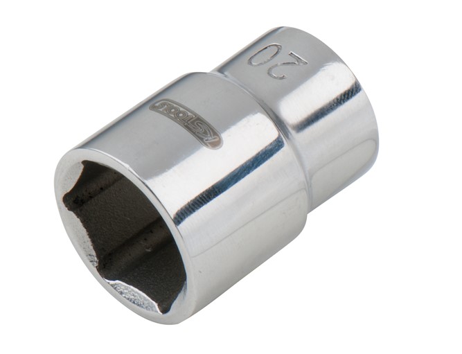 KS Tools 964.1413 EDELSTAHL 1/4'' 6kant-Stecknuss, 13mm
