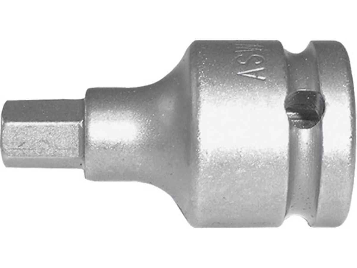 ASW 1000072507 Kraftschraubersteckschlüsseleinsatz 725 1/2 '' Innensechskant Sch