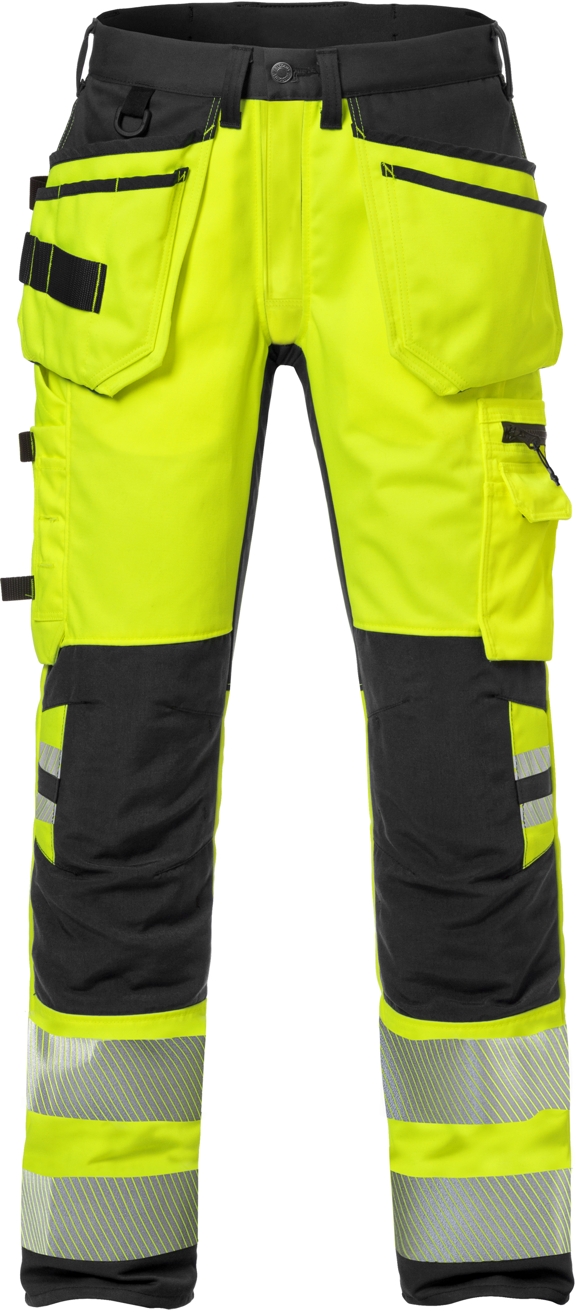 FRISTADS 127734-196 High Vis Handwerker Stretch-Hose Kl. 2 2707 PLU  Gr.D112 War