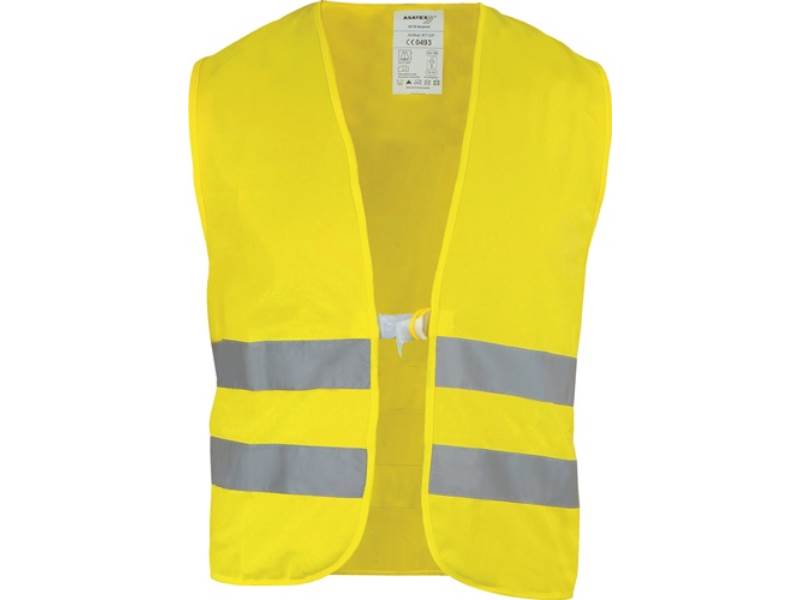 ASATEX WTGP Warnweste  Größe universal gelb EN 20471 Kl. 2