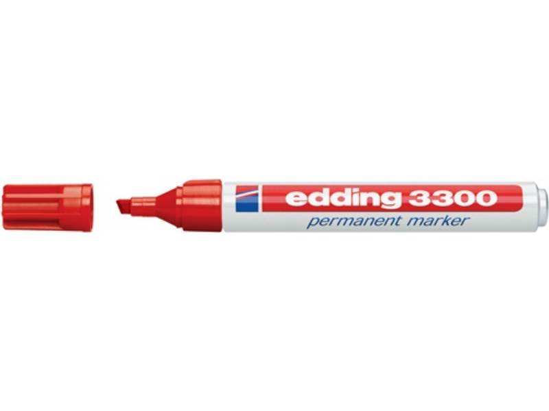 EDDING 4-3300003 Permanentmarker 3300 blau Strichbreite 1-5 mm Keilspitze