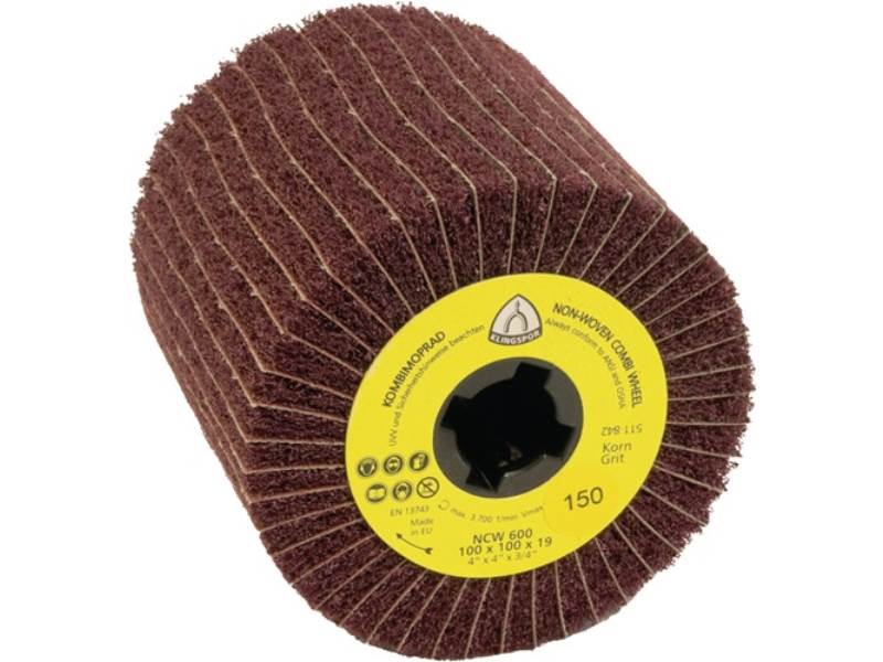KLINGSPOR 258907 Vliesmoprad NCW 600 S 150 D.100xB100mm 19 mm