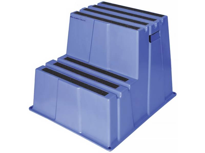 6700-5 Schwerlasttritt  Stufen einschl. Plattform 2 Plattformhöhe 500 mm Kunsts