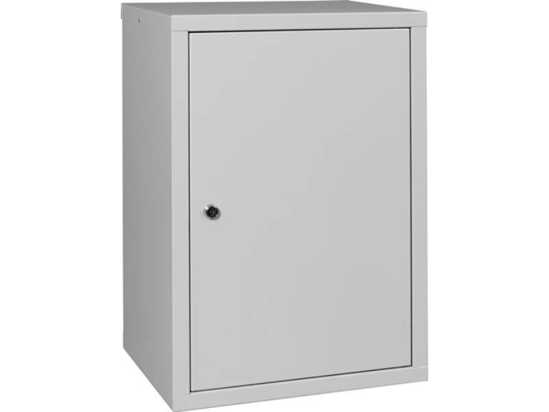 NW9000453656 Hängeschrank  H600xB400xT300 mm Vollblech, 1 Boden lichtgrau/licht