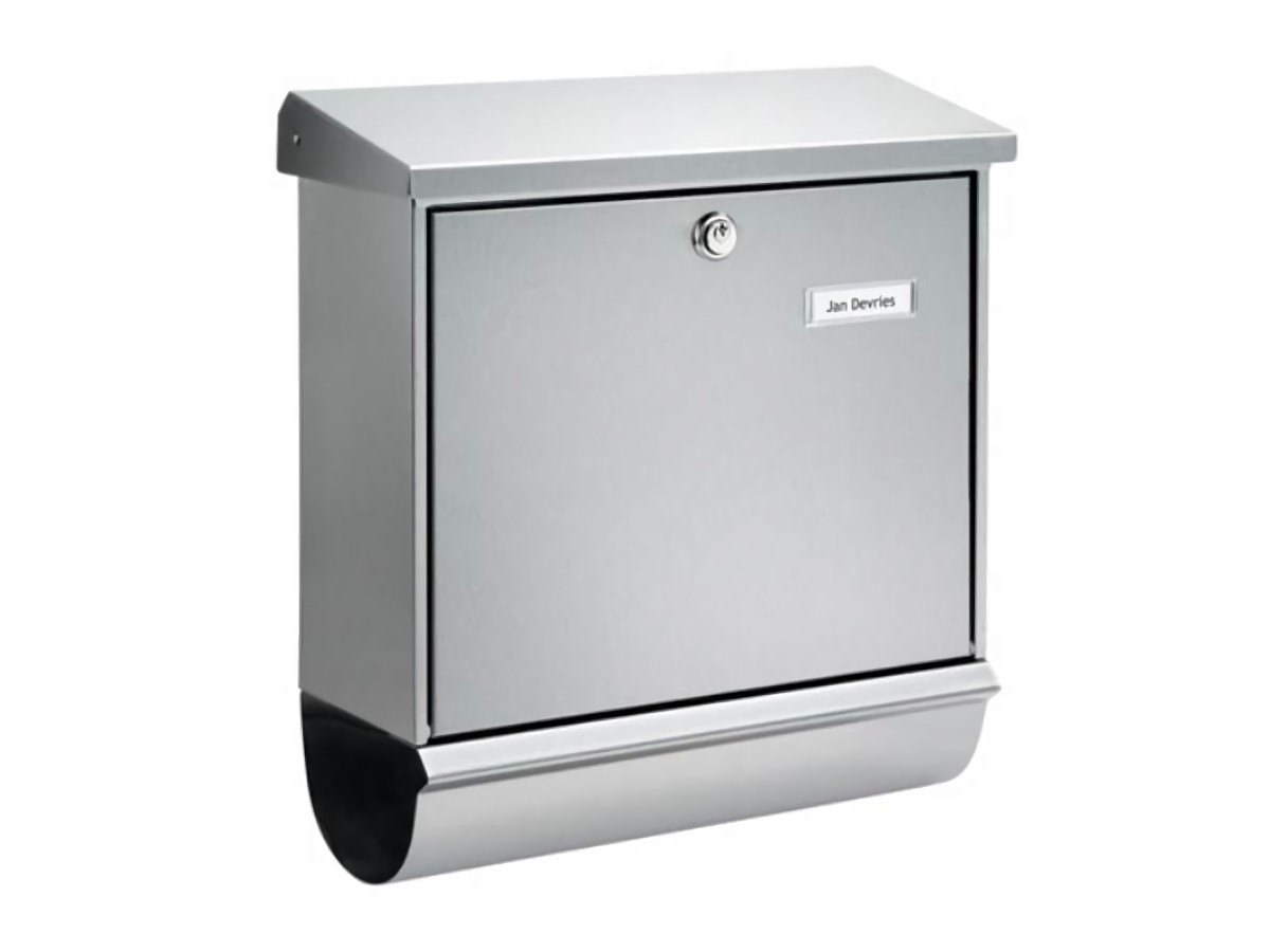 BURG-WÄCHTER 39130 NI Briefkasten Comfort Höhe 440 mm Breite 380 mm Tiefe 148 mm