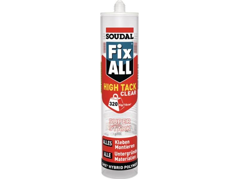 SOUDAL 131391 1K-Hybrid-Polymer Fix All HT transparent 305 g
