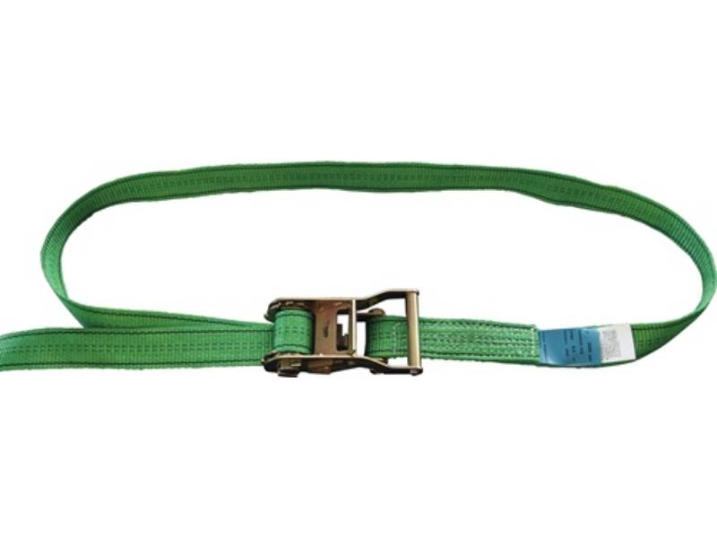 DOLEZYCH 42352003 Zurrgurt DIN 12195-2 Länge 8 m Breite 35 mm mit Ratsche LC U 2