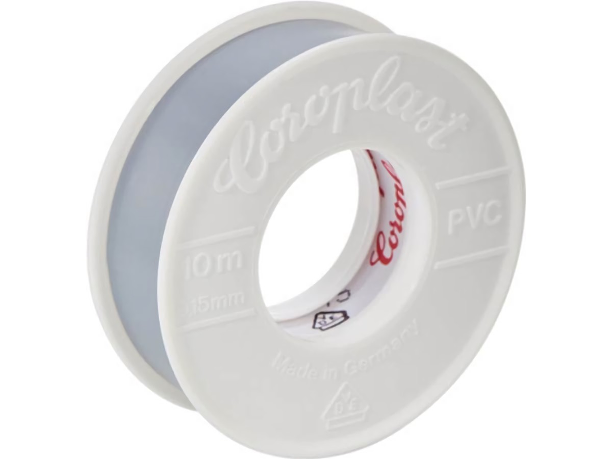 COROPLAST 1660 Elektroisolierband 302 grau Länge 10 m Breite 15 mm