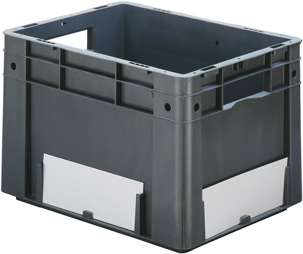 LA-KA-PE E74 Etikett  weiß für Transportstapelkasten B. 210 mm