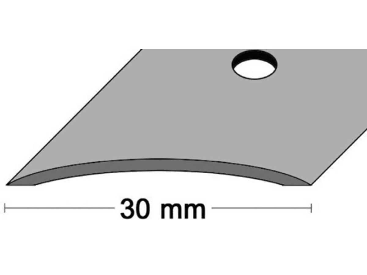 PG 4731502092 Teppichschiene Breite 30 mm Länge 1000 mm Aluminium silberfarbig e