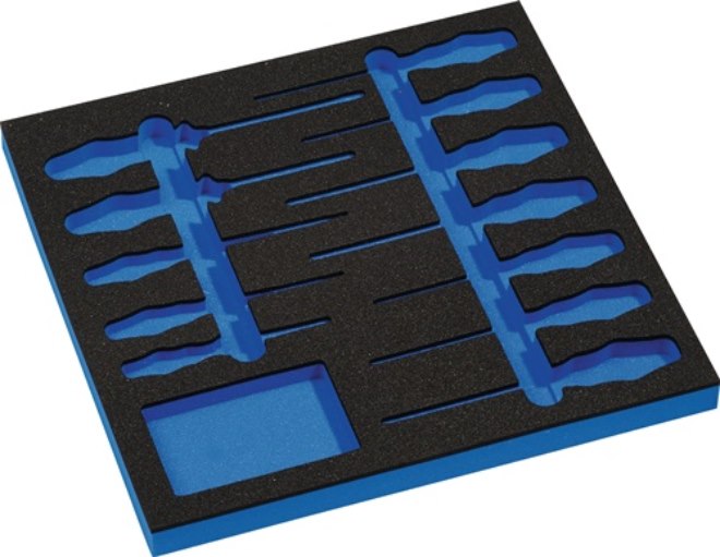 WERA F5030459 Werkzeugmodul  Leereinlage 2/3-Modul H. 30 mm 4000 871 288, 12-tei