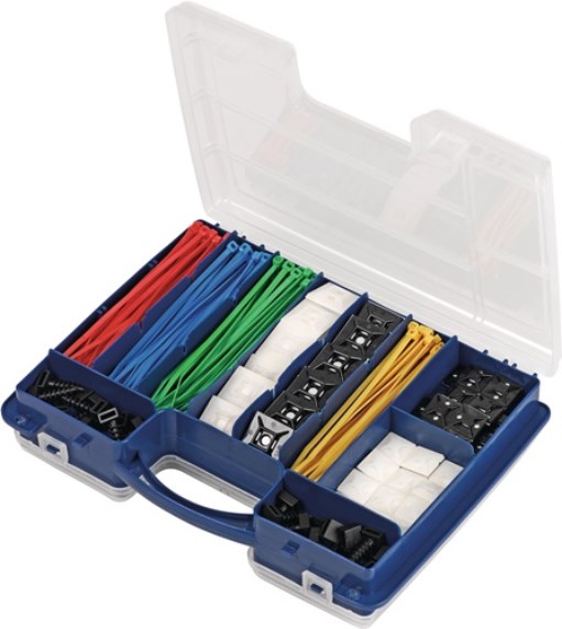 ADB-KB 1 Kabelbinder-Set  304-teilig Polyamid 6.6