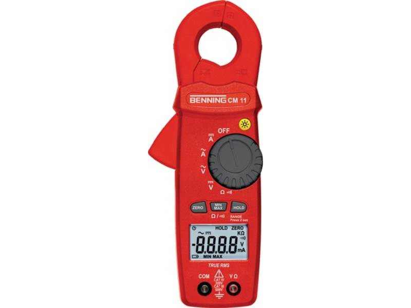BENNING 044067 Stromzangenmultimeter CM 11 0,1 mA-20 A AC, 0,1 mA-10 A DC CAT IV