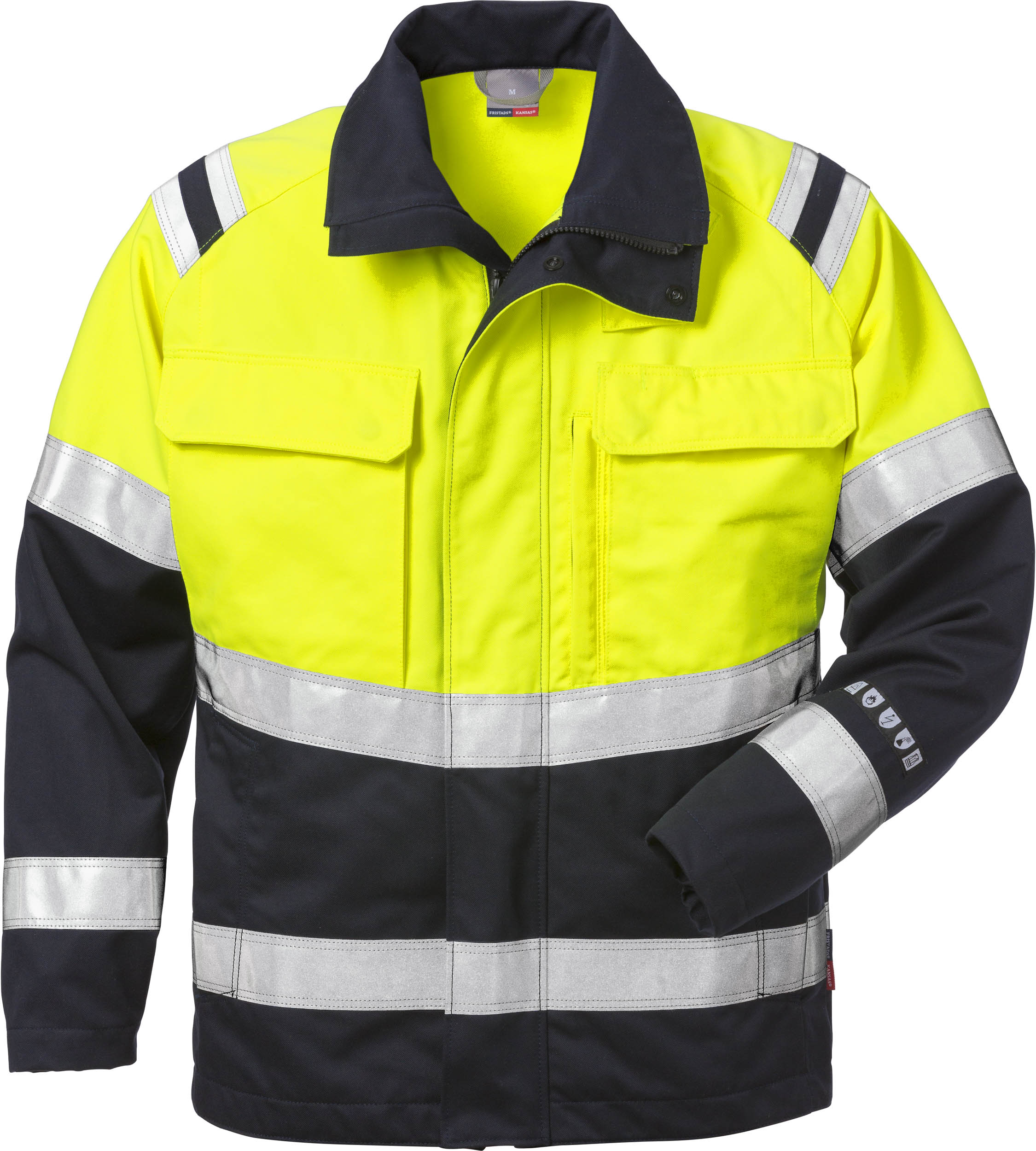 FRISTADS 120929-171 Flamestat High Vis Jacke Kl. 2 4176 ATHS  Gr.3XL Warnschutz-
