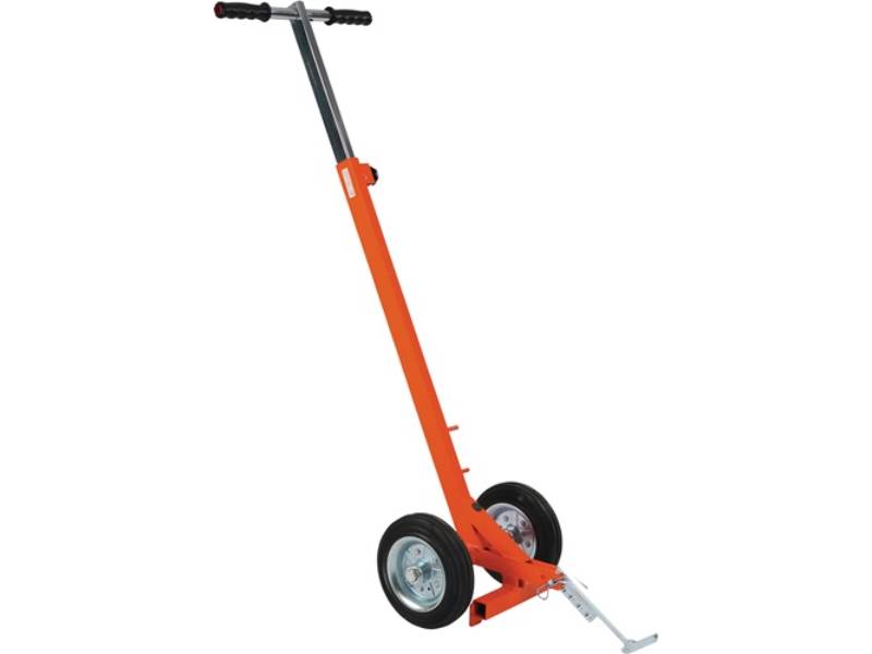 NESTLE 21000001 Kanaldeckelheber  Länge 980-1480 mm fahrbar rot pulverbeschichte