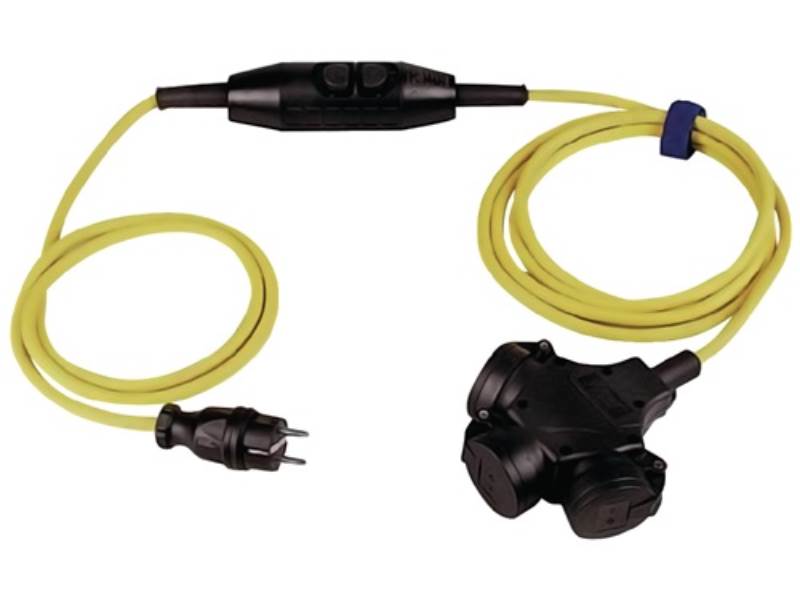 344.804-5.05 Schutzkontaktverlängerung  16 A 230 V 3 x 1,5 mm² 4,5