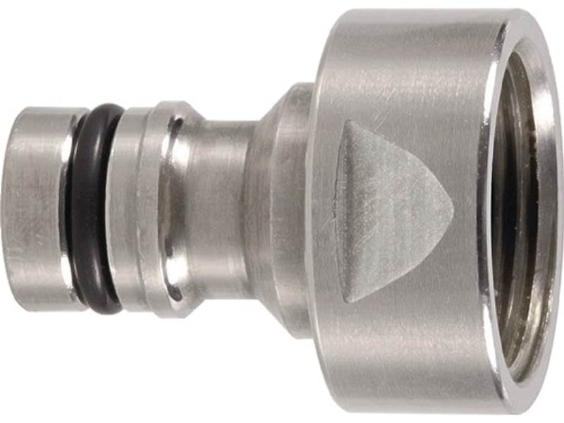 GEKA 46.0711 Hahnstecker GEKA plus Messing vernickelt Innengewinde G 3/4 ''