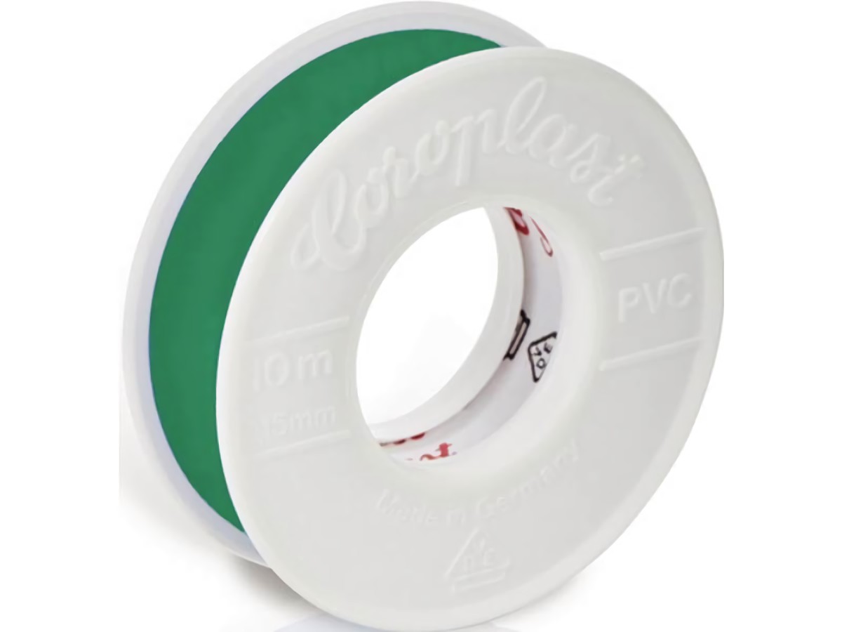 COROPLAST 1656 Elektroisolierband 302 grün Länge 10 m Breite 15 mm