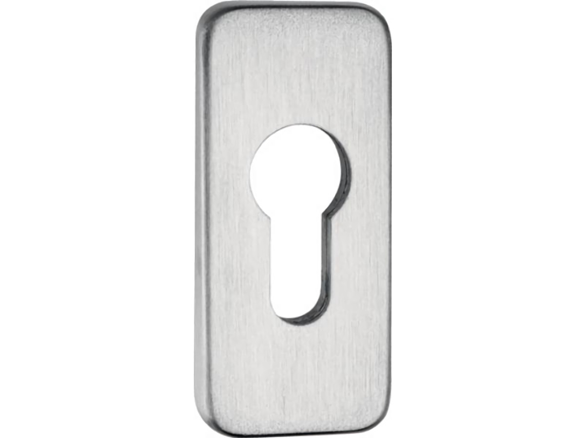 EDI 0812/9003/01 Schlüsselrosette 0812/9003 Aluminium F1 Schildstärke 9 mm PZ ka