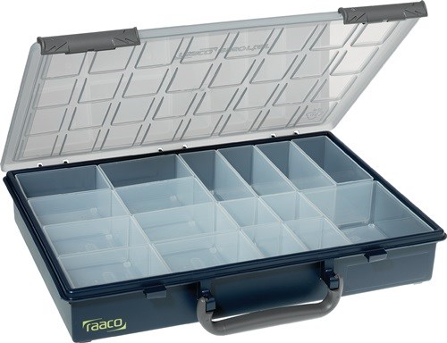 RAACO 136228 Sortimentskasten  B338xT261xH57mm 17 Fächer