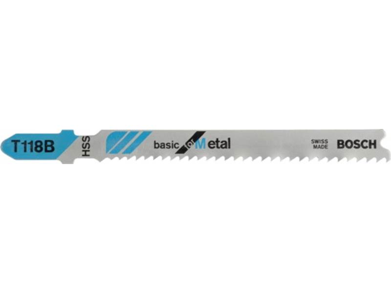 BOSCH 2608631014 Stichsägeblatt T 118 B Gesamtlänge 92 mm Zahnteilung 1,9 -2,3 m
