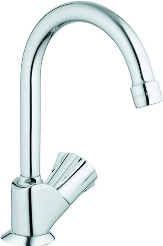 GROHE 20393001 Standventil Costa Rohrauslauf mit Mousseur chrom