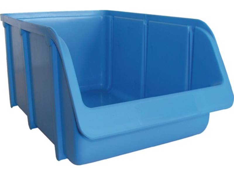 HÜNERSDORFF 674300 Sichtlagerkasten  L335/295xB205xH155mm PP blau stapelbar