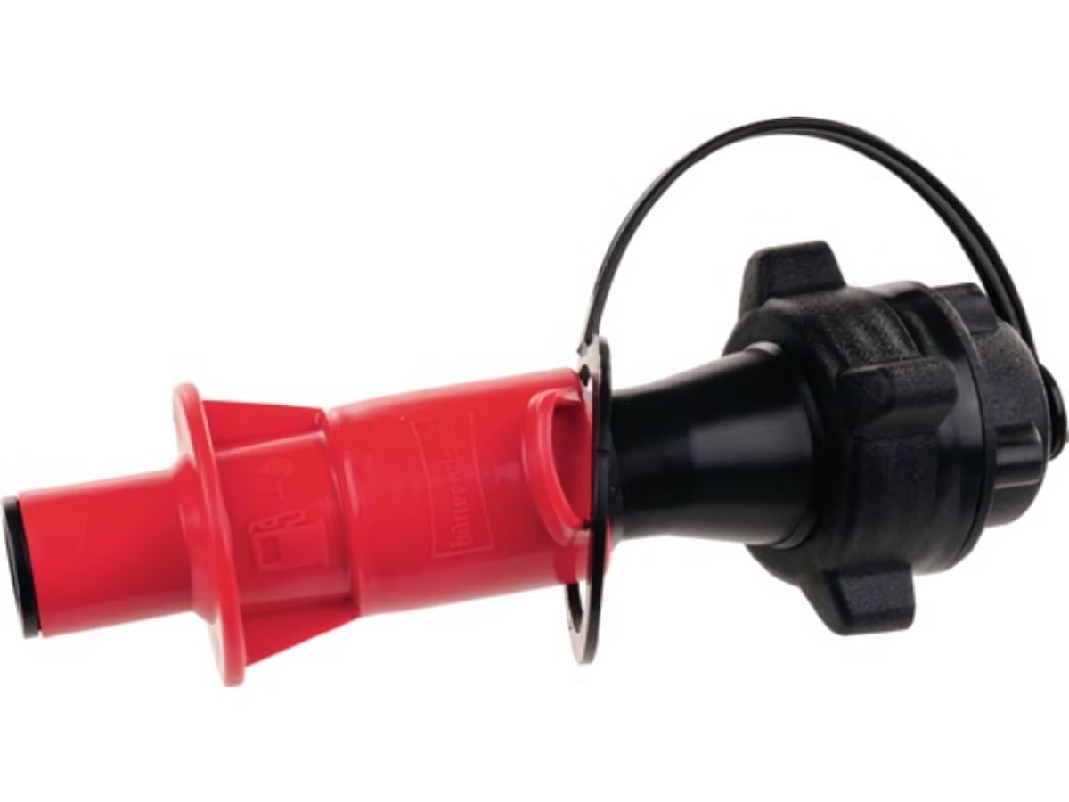 HÜNERSDORFF 819800 Sicherheitseinfüllsystem  für Kraftstoffe  schwarz/rot