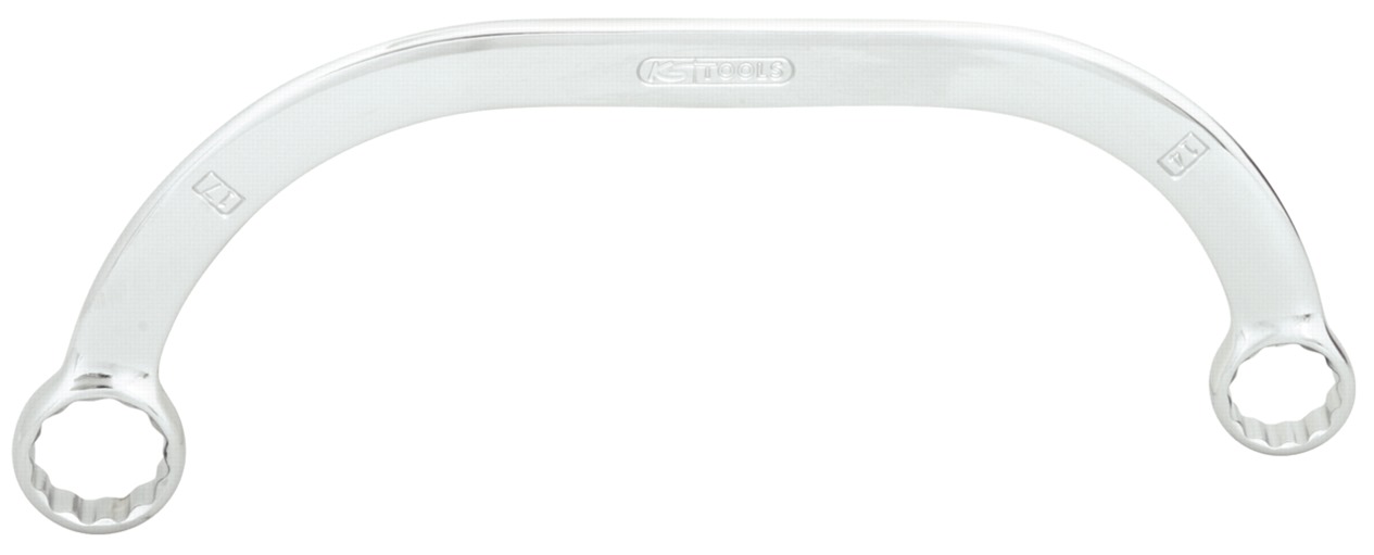 KS Tools 518.2361 CHROMEplus Starter- und Blockschlüssel, 17x19mm