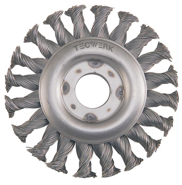 TECWERK 2000841184 Rundbürste D.125mm Drahtstärke 0,5mm STA 13mm 12500min-¹ TECW